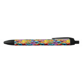 Sesamstraat Crew Pattern Zwarte Inkt Pen (Bovenkant)