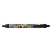 Sesamstraat Crew Pattern Zwarte Inkt Pen (Achterkant)