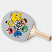 Sesamstraat Crew Tafeltennisbatje (Zijkant)