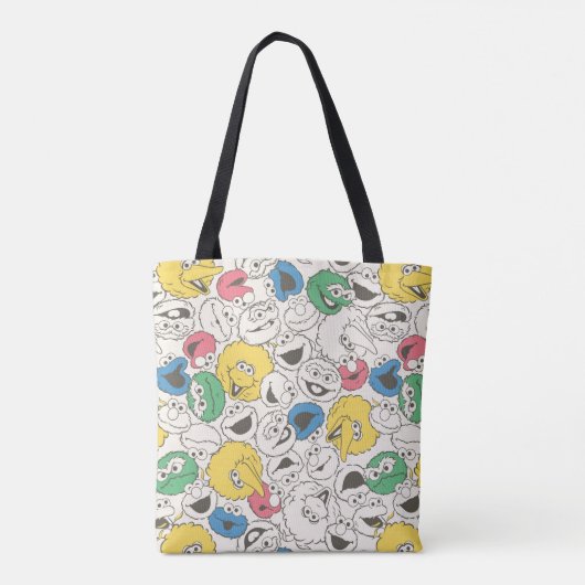Sesamstraat Crew Tote Bag (Achterkant)