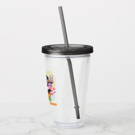 Sesamstraat | Cute Halloween Pattern Acryl Drinkbeker (Links)