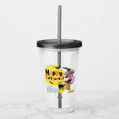 Sesamstraat | Cute Halloween Pattern Acryl Drinkbeker (Voorkant)