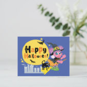 Sesamstraat | Cute Halloween Pattern Briefkaart (Staand voorkant)