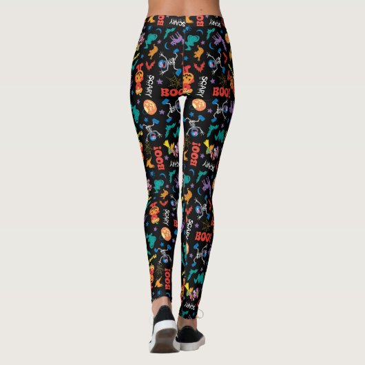 Sesamstraat | Cute Halloween Pattern Leggings (Achterkant)