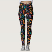 Sesamstraat | Cute Halloween Pattern Leggings (Voorkant)