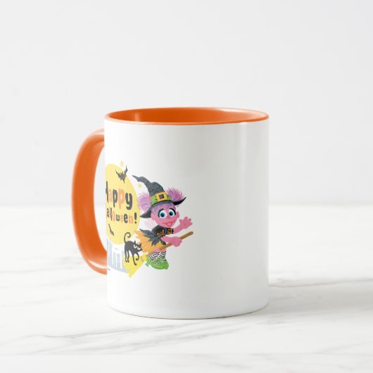 Sesamstraat | Cute Halloween Pattern Mok (Voorkant links)