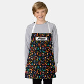 Sesamstraat | Cute Halloween Pattern Schort (Gedragen)