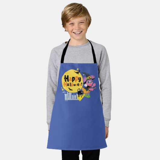 Sesamstraat | Cute Halloween Pattern Schort (Gedragen)