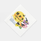 Sesamstraat | Cute Halloween Pattern Servet (Hoek)