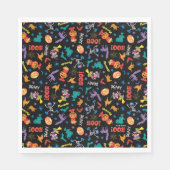 Sesamstraat | Cute Halloween Pattern Servet (Voorkant)