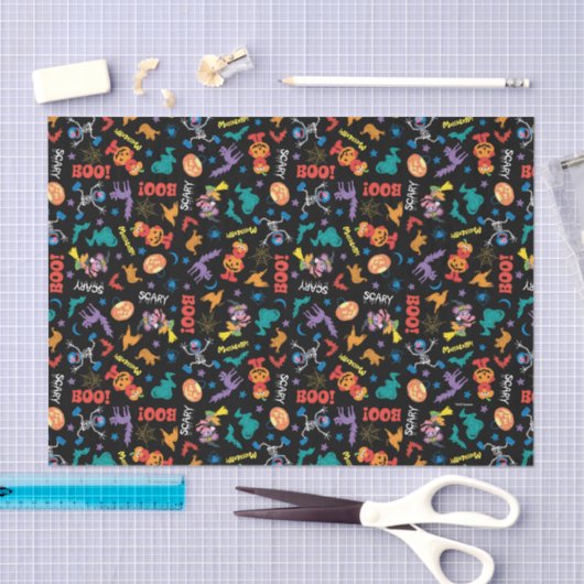 Sesamstraat | Cute Halloween Pattern Tissuepapier (Craft)