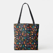 Sesamstraat | Cute Halloween Pattern Tote Bag (Achterkant)