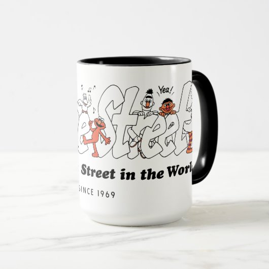 Sesamstraat | De gelukkigste straat ter wereld Mok (Voorkant rechts)