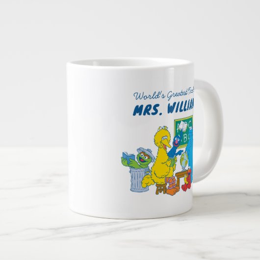 Sesamstraat | De grootste leraar ter wereld Grote Koffiekop (Voorkant rechts)