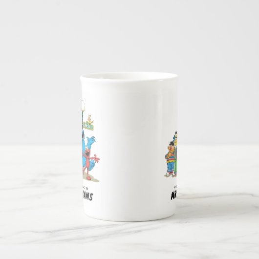 Sesamstraat | De grootste leraar ter wereld Porselein Kop (Voorkant)