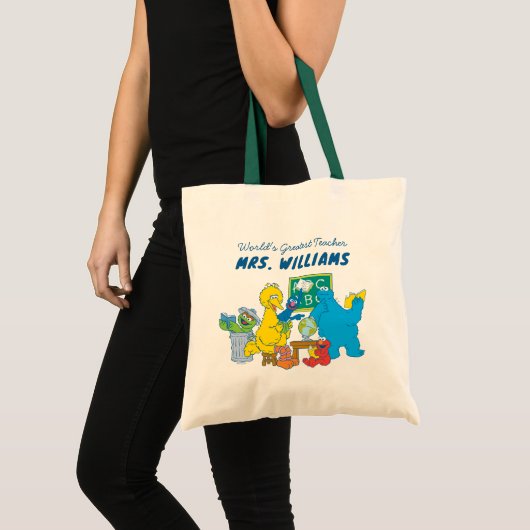 Sesamstraat | De grootste leraar ter wereld Tote Bag (Voorkant (product))