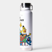 Sesamstraat | De grootste leraar ter wereld Waterfles (Achterkant)