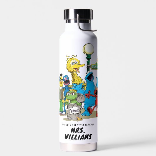 Sesamstraat | De grootste leraar ter wereld Waterfles (Links)