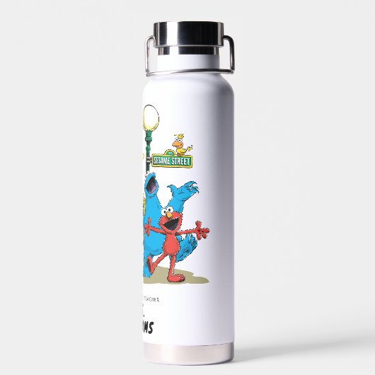 Sesamstraat | De grootste leraar ter wereld Waterfles (Achterkant)