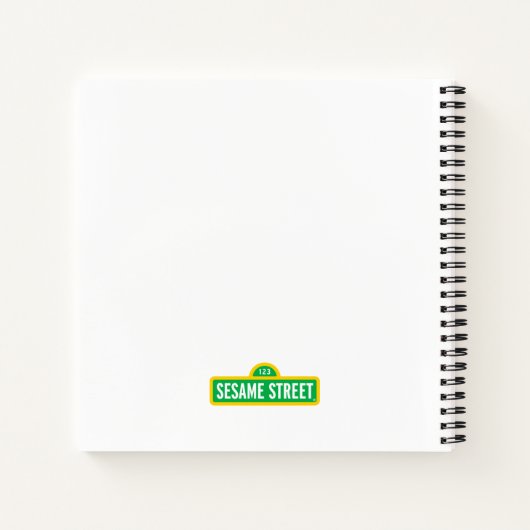 Sesamstraat | De meest kleurrijke straat Notitieboek (Achterkant)