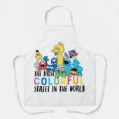 Sesamstraat | De meest kleurrijke straat Schort (Voorkant)