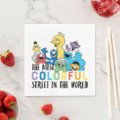 Sesamstraat | De meest kleurrijke straat Servet (Insitu)