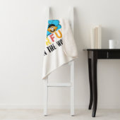 Sesamstraat | De meest kleurrijke straat Sherpa Deken (In situ)