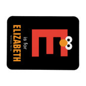 Sesamstraat | E is bestemd voor Elmo Magneet (Horizontaal)