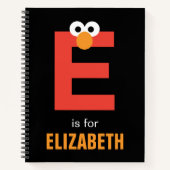 Sesamstraat | E is voor Elmo Notitieboek (Voorkant)