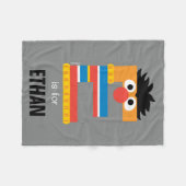 Sesamstraat | E is voor Ernie Fleece Deken (Voorkant (Horizontaal))