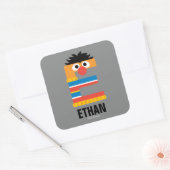 Sesamstraat | E is voor Ernie Vierkante Sticker (Envelop)