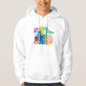 Sesamstraat Easter Egg Hunt Hoodie (Voorkant)