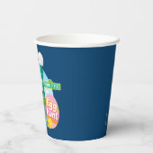 Sesamstraat Easter Egg Hunt Papieren Bekers (Achterkant)