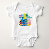 Sesamstraat Easter Egg Hunt Romper (Voorkant)