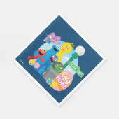 Sesamstraat Easter Egg Hunt Servet (Hoek)