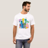 Sesamstraat Easter Egg Hunt T-shirt (Voorkant volledig)