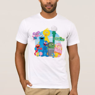 Sesamstraat Easter Egg Hunt T-shirt