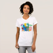 Sesamstraat Easter Egg Hunt T-shirt (Voorkant volledig)
