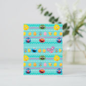 Sesamstraat Easter Egg Pattern Briefkaart (Staand voorkant)