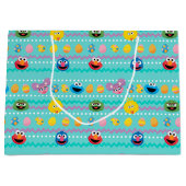 Sesamstraat Easter Egg Pattern Groot Cadeauzakje (Voorkant)