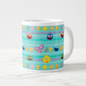 Sesamstraat Easter Egg Pattern Grote Koffiekop (Voorkant rechts)