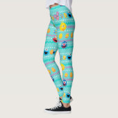 Sesamstraat Easter Egg Pattern Leggings (Links)
