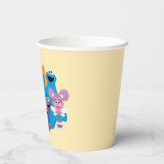 Sesamstraat | Een harig lichtfestival! Papieren Bekers (Achterkant)