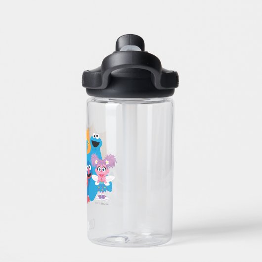 Sesamstraat | Een harig lichtfestival! Waterfles (Achterkant)