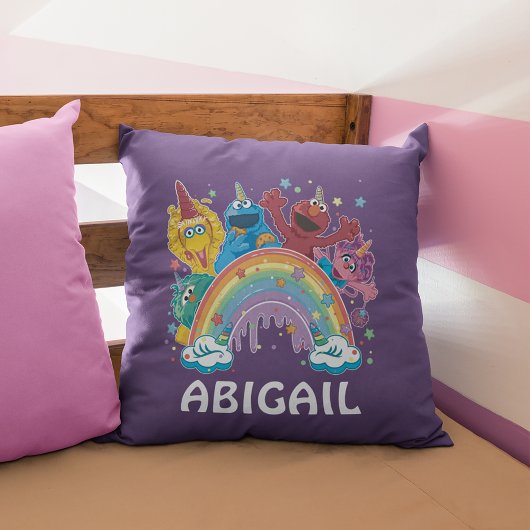 Sesamstraat Eenhoorn Rainbow Kussen