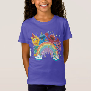Sesamstraat Eenhoorn Rainbow T-shirt