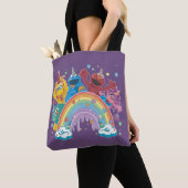 Sesamstraat Eenhoorn Rainbow Tote Bag (Dichtbij)