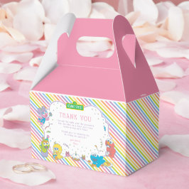 Sesamstraat | Eerste verjaardag van de baby Bedankdoosjes