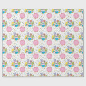 Sesamstraat | Eerste verjaardag van de baby Cadeaupapier (Vlak)