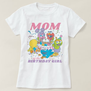 Sesamstraat   Eerste verjaardag van de baby - Mam T-shirt